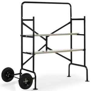 ProBache – Andamio móvil sobre ruedas 140 x 78 x 135 cm con 2 plataformas